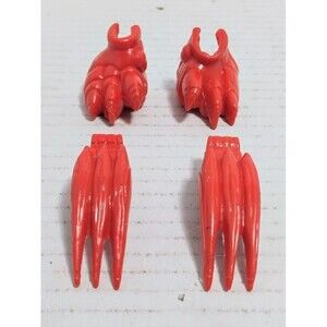 VTG 1994 PLAYMATES PRIMAL RAGE TALON ARMOR RIPPER WRIST CLAWS & FOOT FURY CLAWS